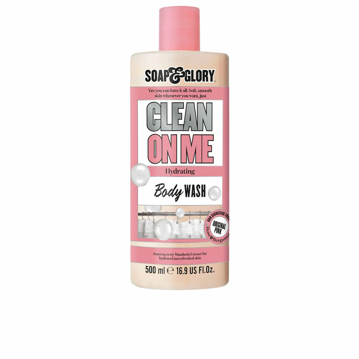 Duschtvål Soap & Glory CLEAN ON ME 500 ml