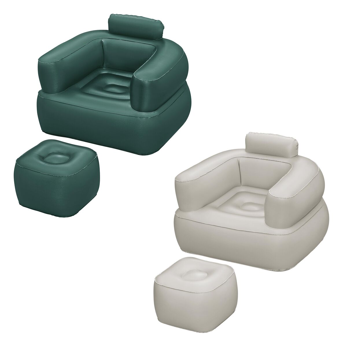 Uppblåsbar fåtölj Bestway Multicolour 107 x 80 x 99 cm