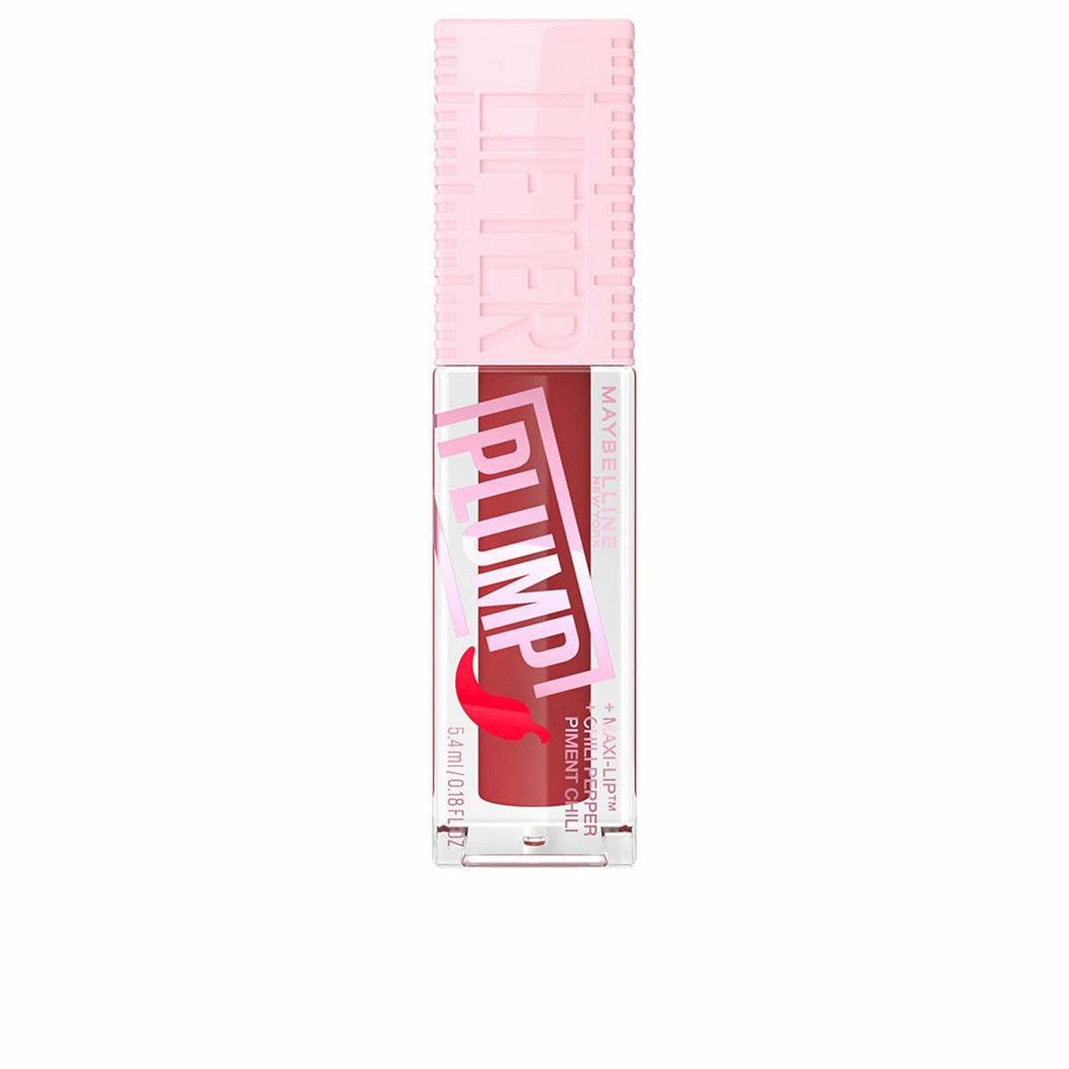 Läppglans Maybelline Plump Nº 006 Hot chilli 5,4 ml Volymgivande för läpparna