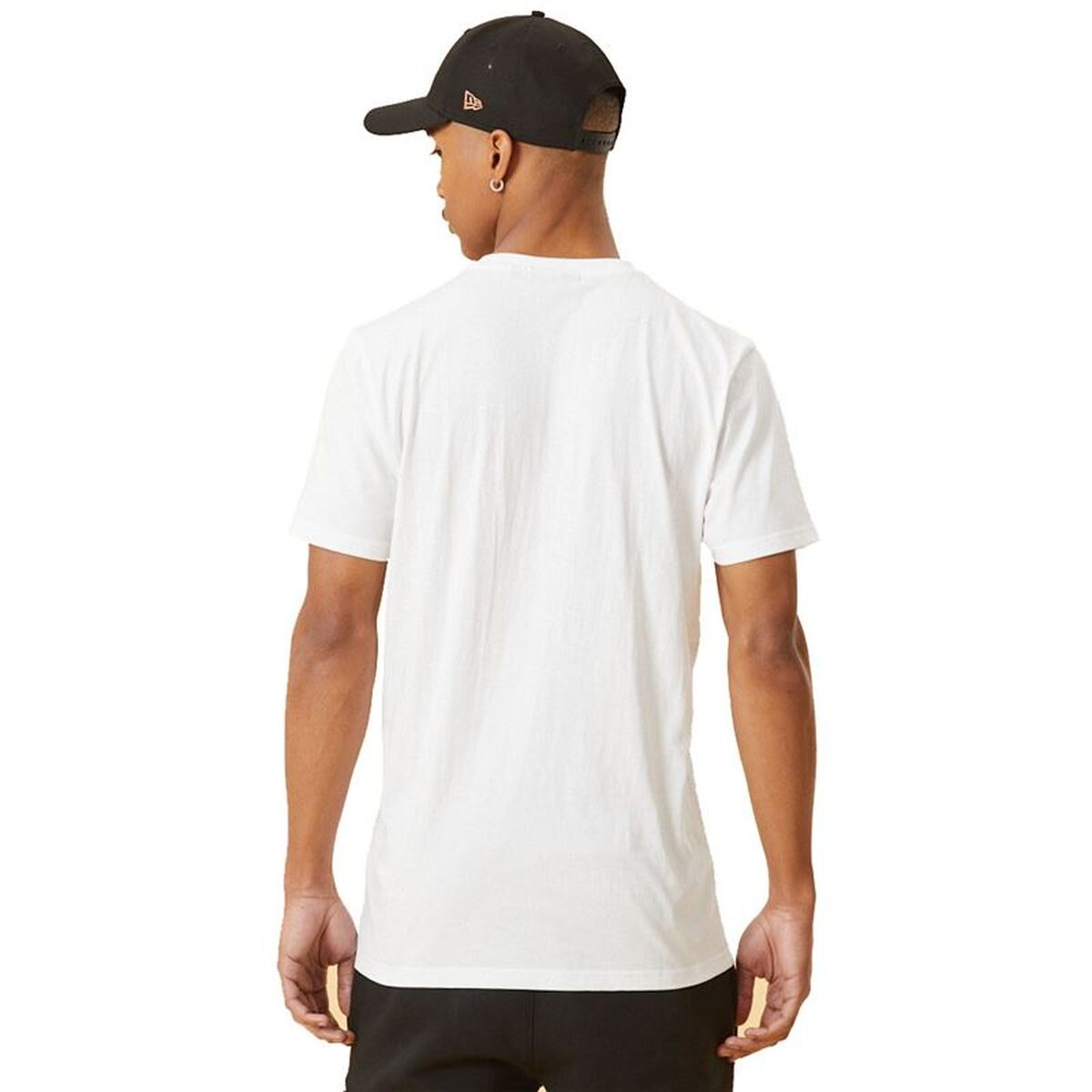 T-shirt med kortärm Herr New Era 12893142 Vit (XL) - 2