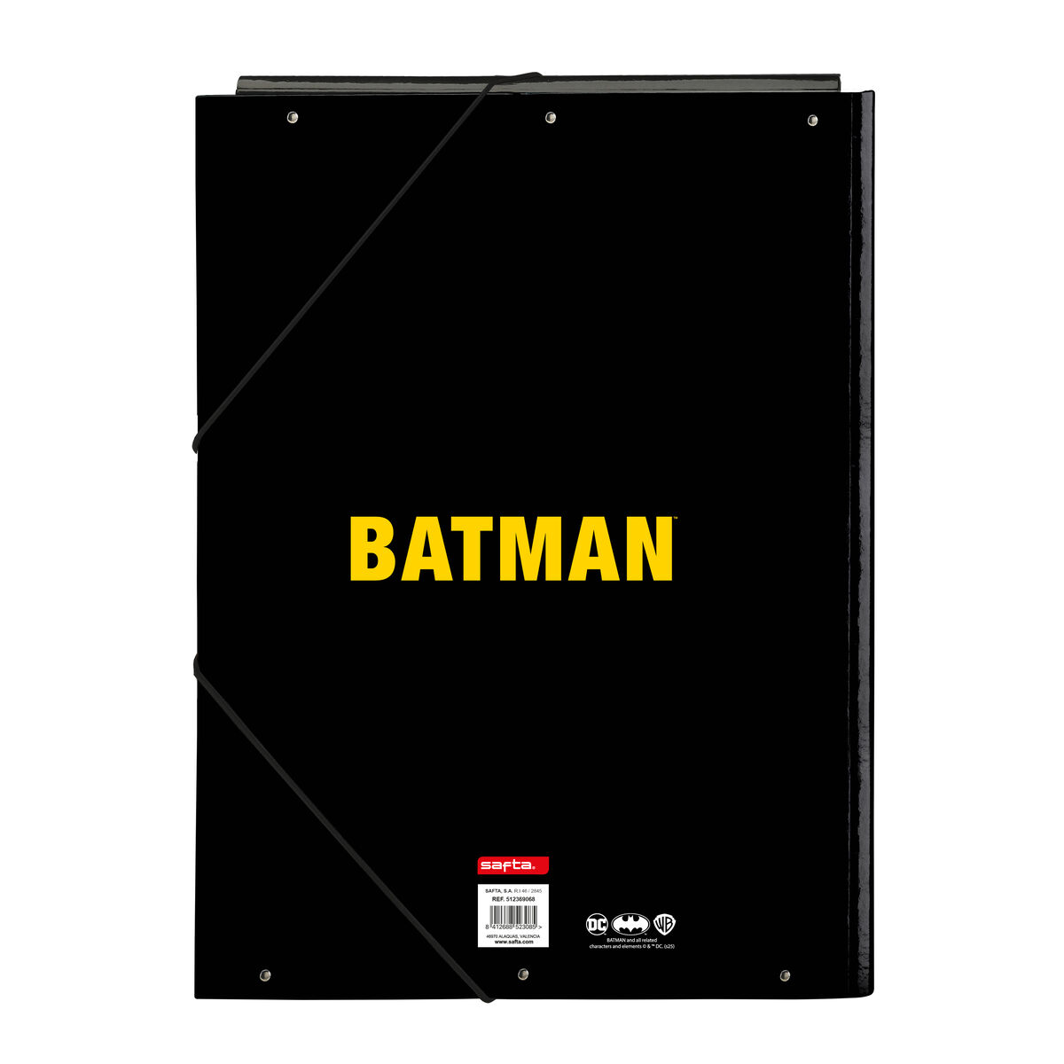 Ringpärm Batman Game over Svart A4 26 x 33.5 x 2.5 cm - 2