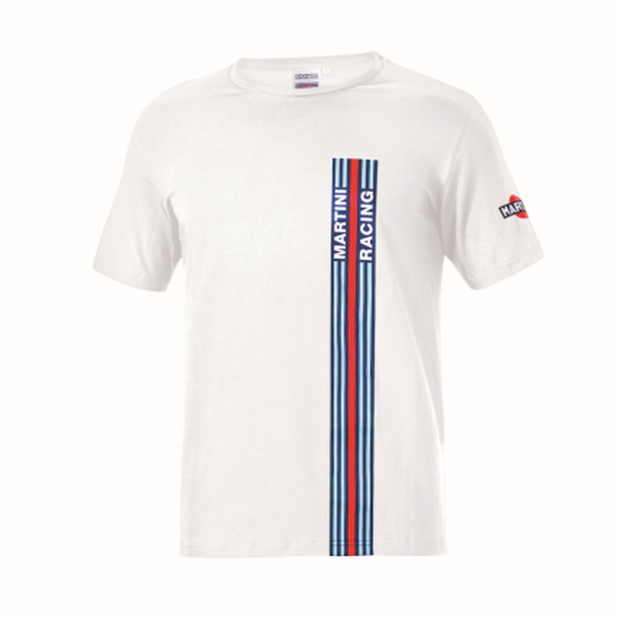 T-shirt med kortärm Herr Sparco Vit XXXL