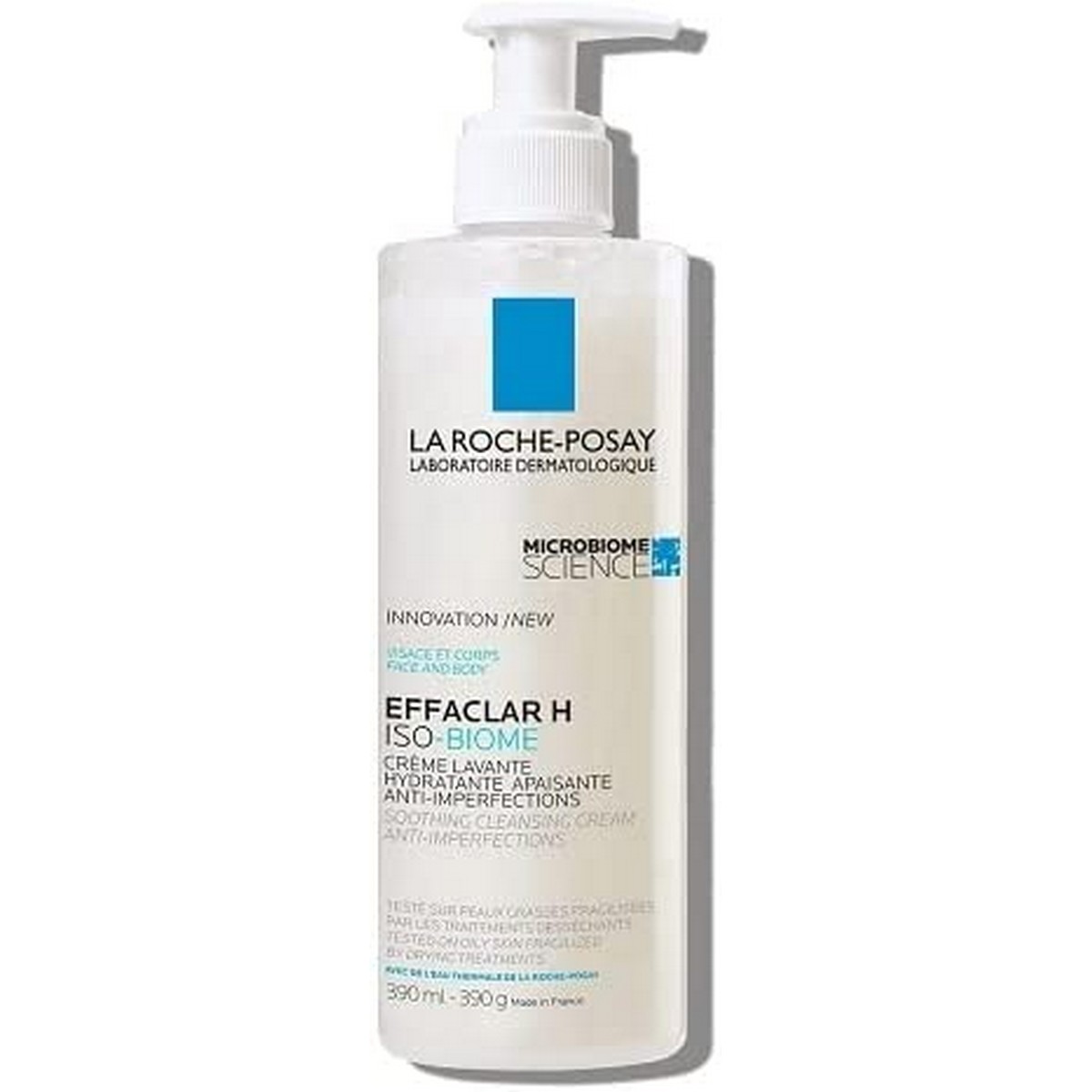 Vårdande rengöring La Roche Posay Effaclar H Biome 390 ml