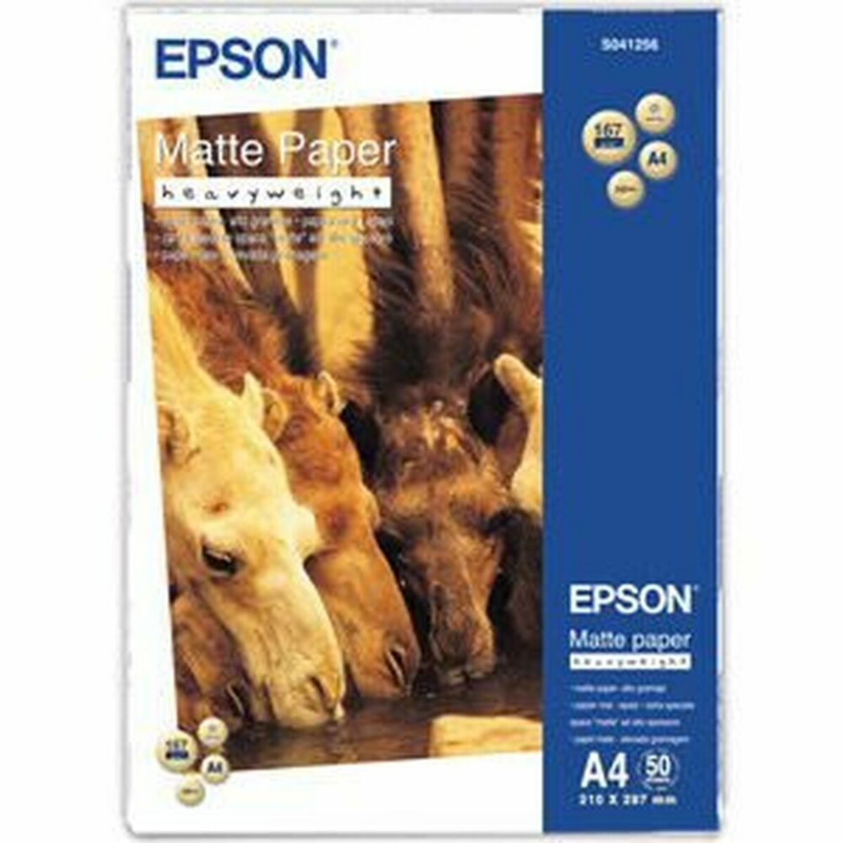 Laminerat Band till Etikettskrivare Epson Vit (50 antal)