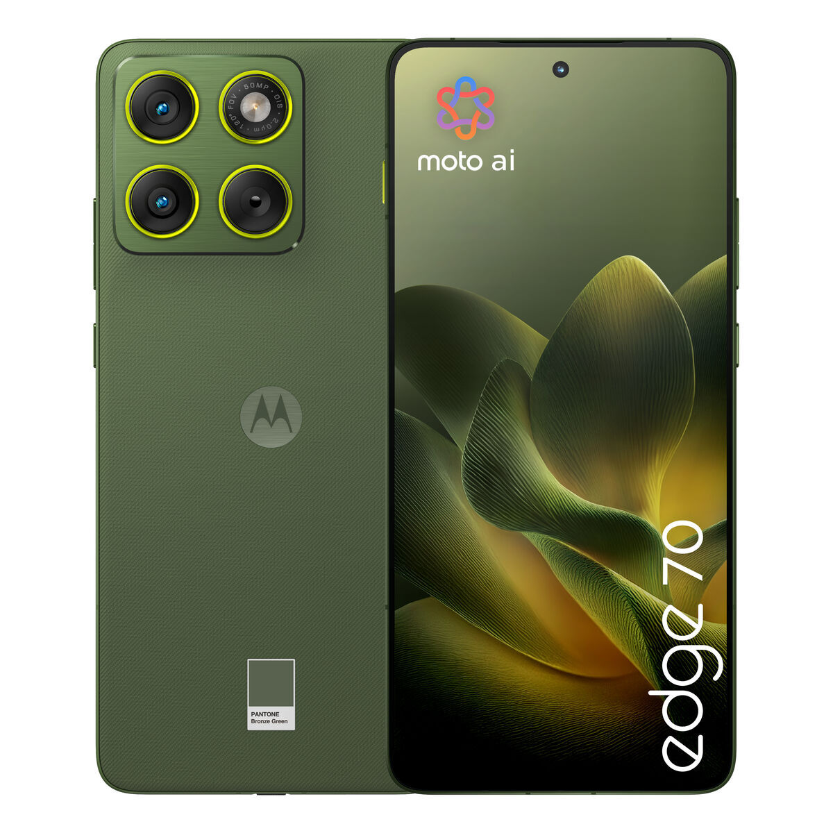 Smartphone Motorola EDGE 70 6,67" Octa Core 12 GB RAM 512 GB Grön
