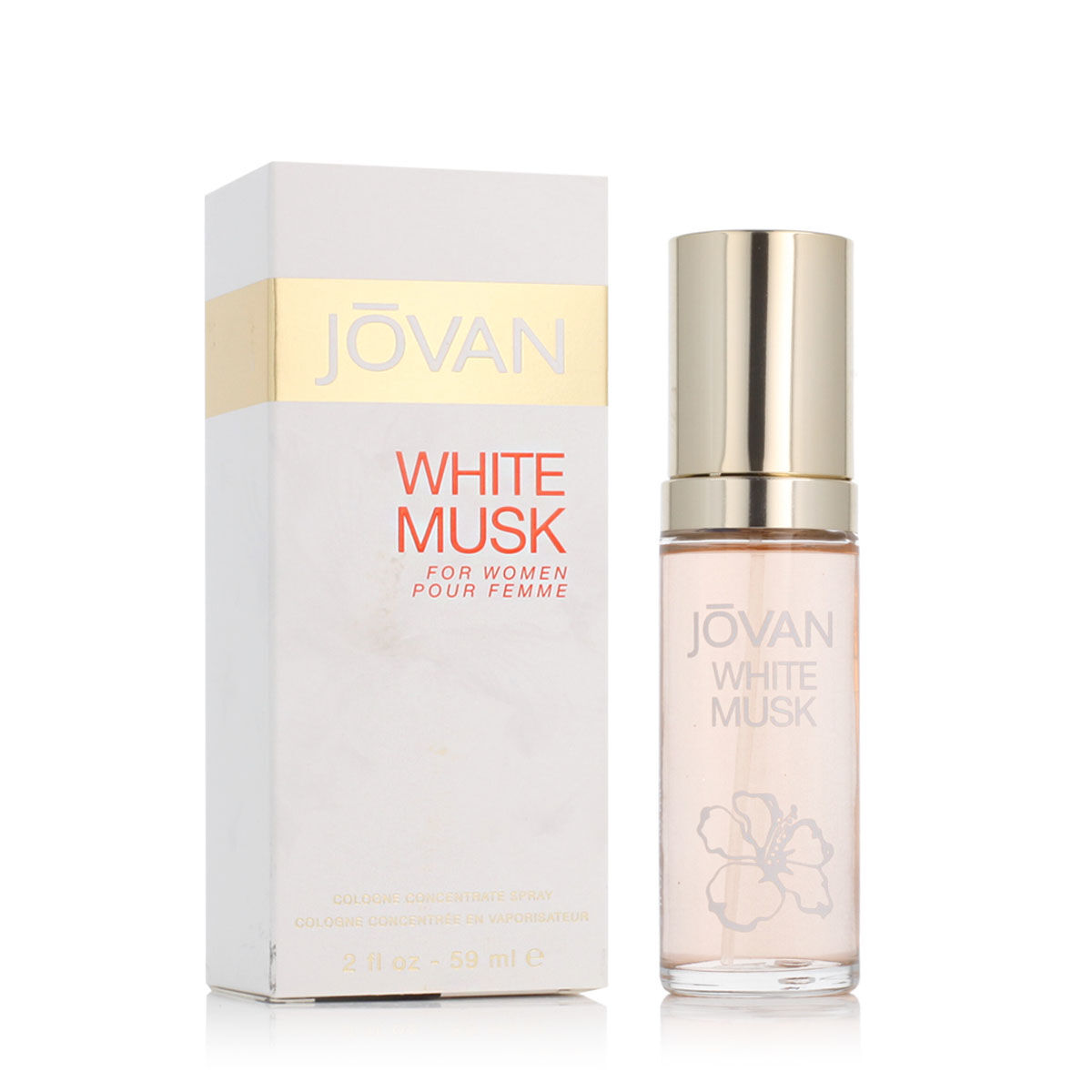 Parfym Damer Jovan EDC White Musk For Woman (59 ml)
