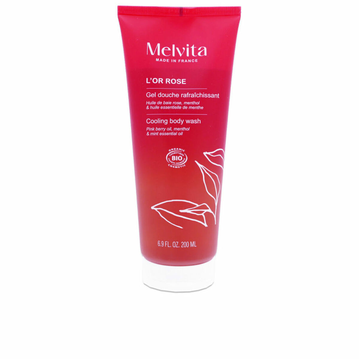 Duschtvål Melvita L'OR ROSE 200 ml