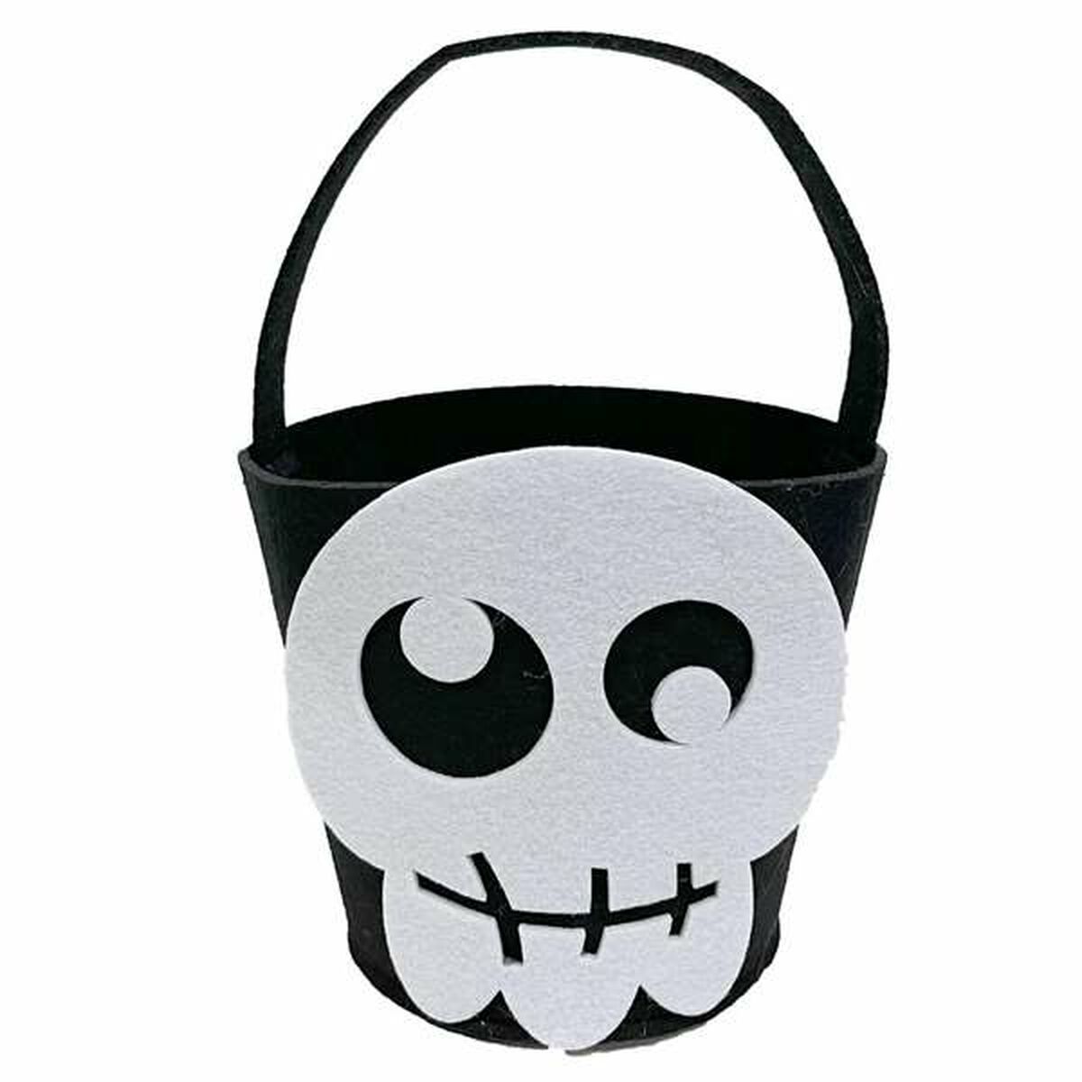 Halloweendekorationer My Other Me Skalle Vit Svart