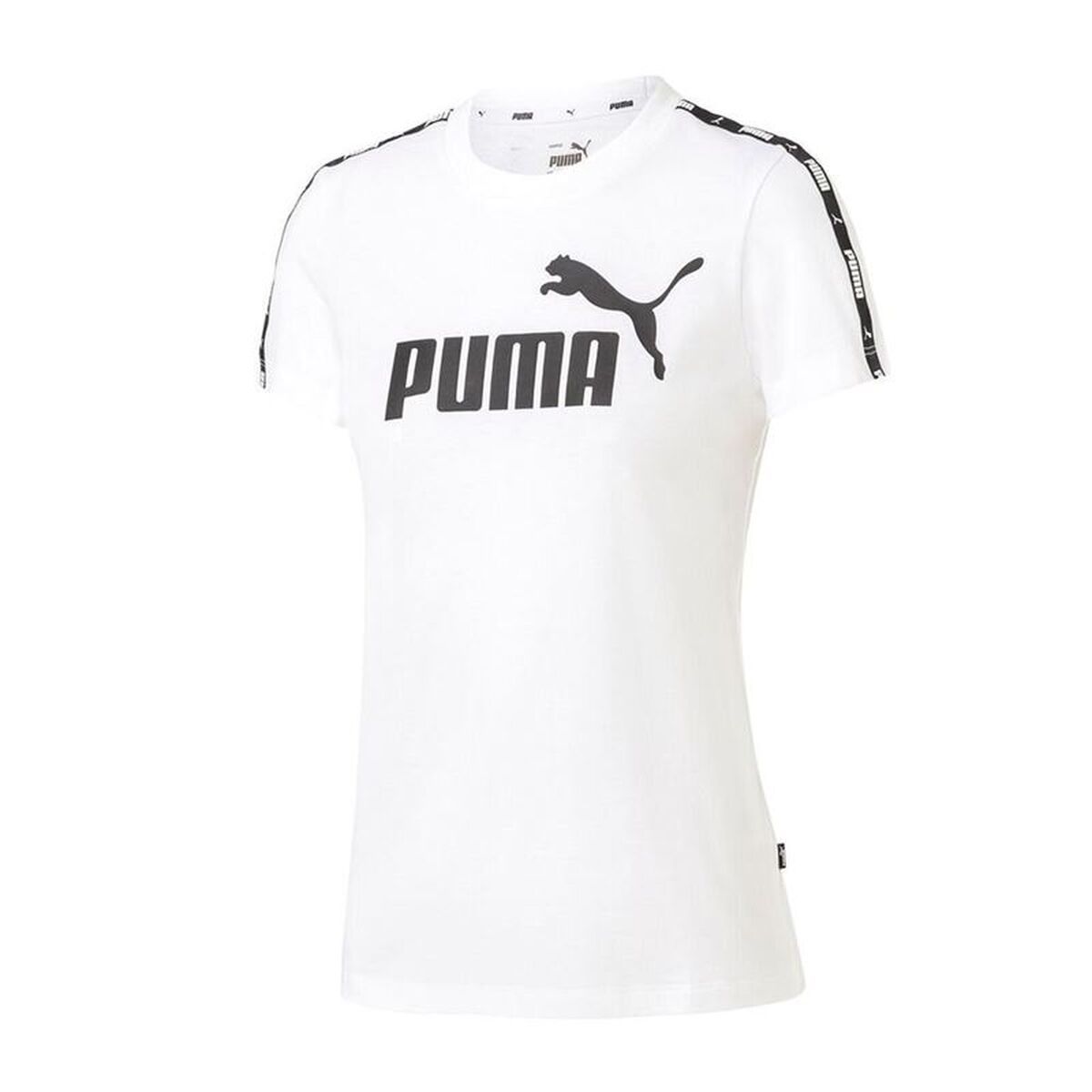 T-shirt med kortärm Dam Puma 670680 02 Vit (XL)