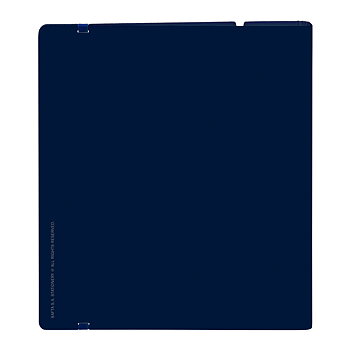Ringpärm Benetton Damero Marinblå 27 X 32 X 4 cm
