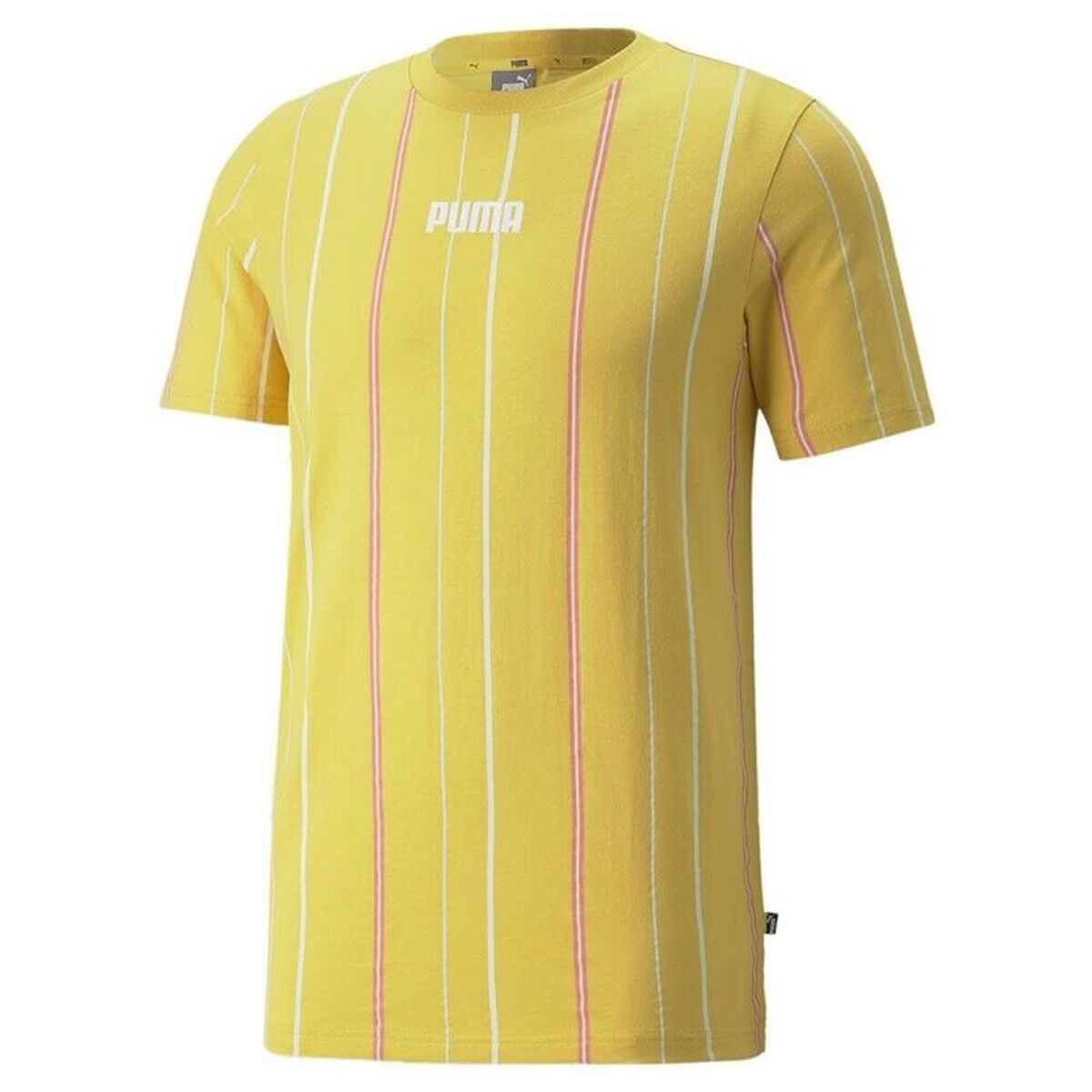 T-shirt med kortärm Herr Puma 847408 31 Gul (L)