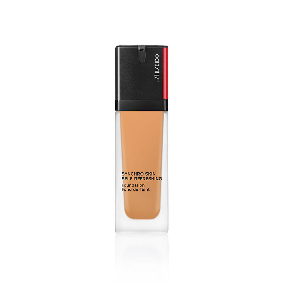 Flytande makeupbas Shiseido Synchro Skin Self-Refreshing Nº 410 Sunstone 30 ml Spf 30 Spf 15 - 3