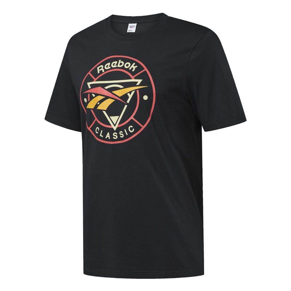 T-shirt med kortärm Herr Reebok Reebok Classic Trail Svart