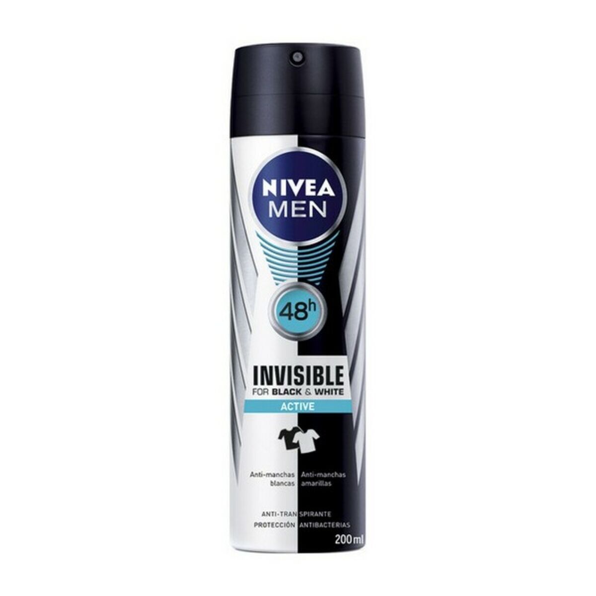 Deodorantspray Nivea Men Black White Active 200 ml