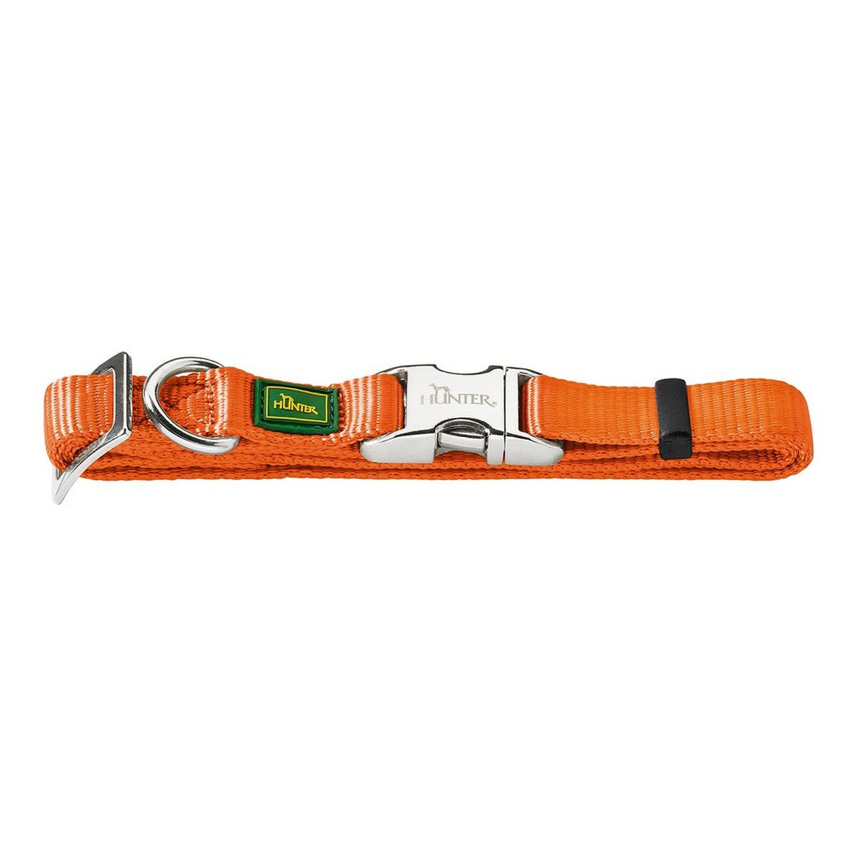 Hundhalsband Hunter Alu-Strong Orange M 30-45 cm