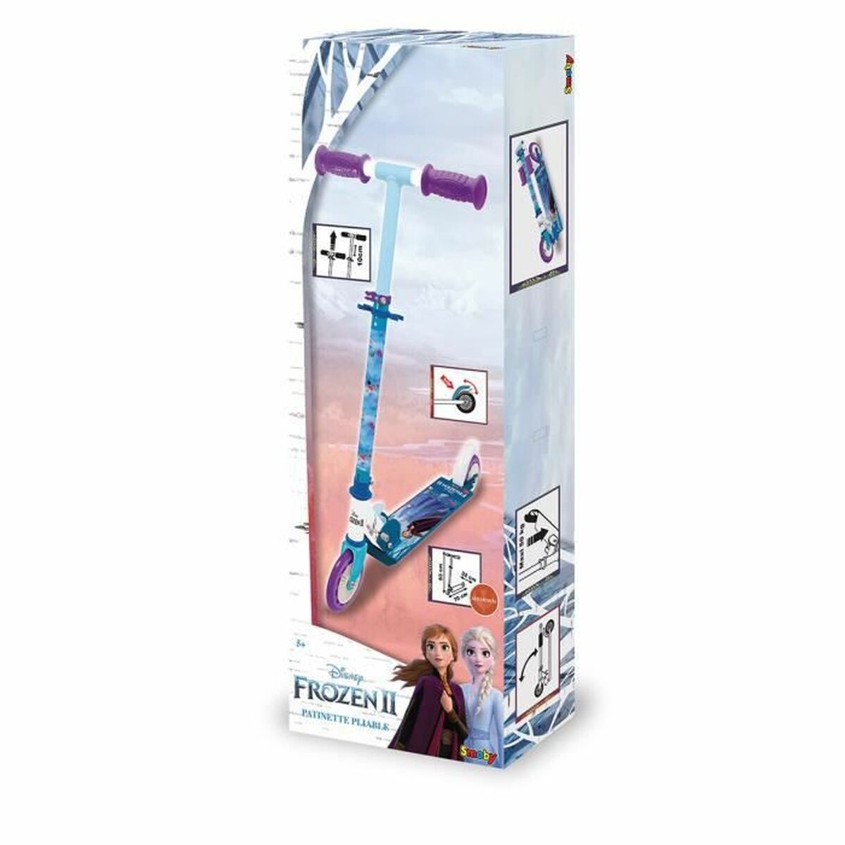 Sparkcykel Smoby Frozen 2 - 2