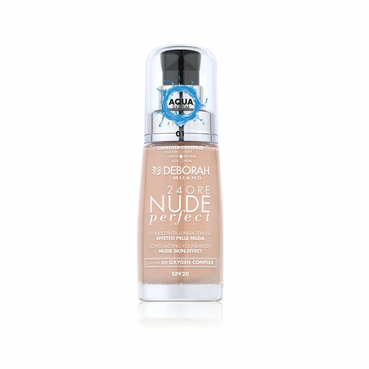 Flytande makeupbas Deborah 9606