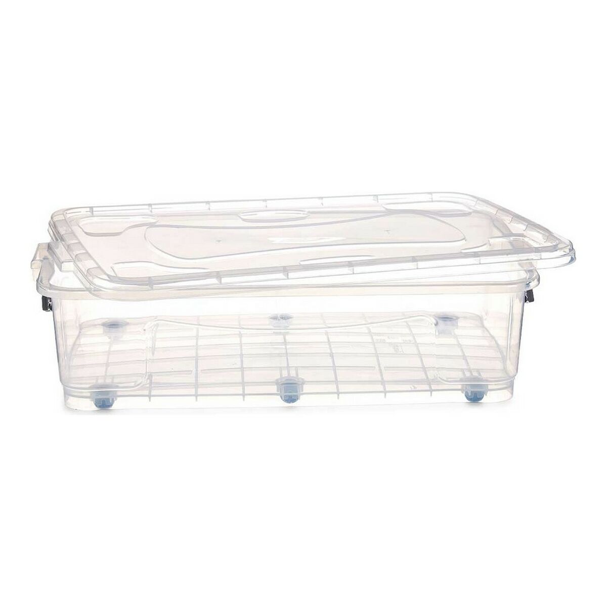 Förvaringslåda Kipit Plast 40 L Med hjul (Renoverade D)