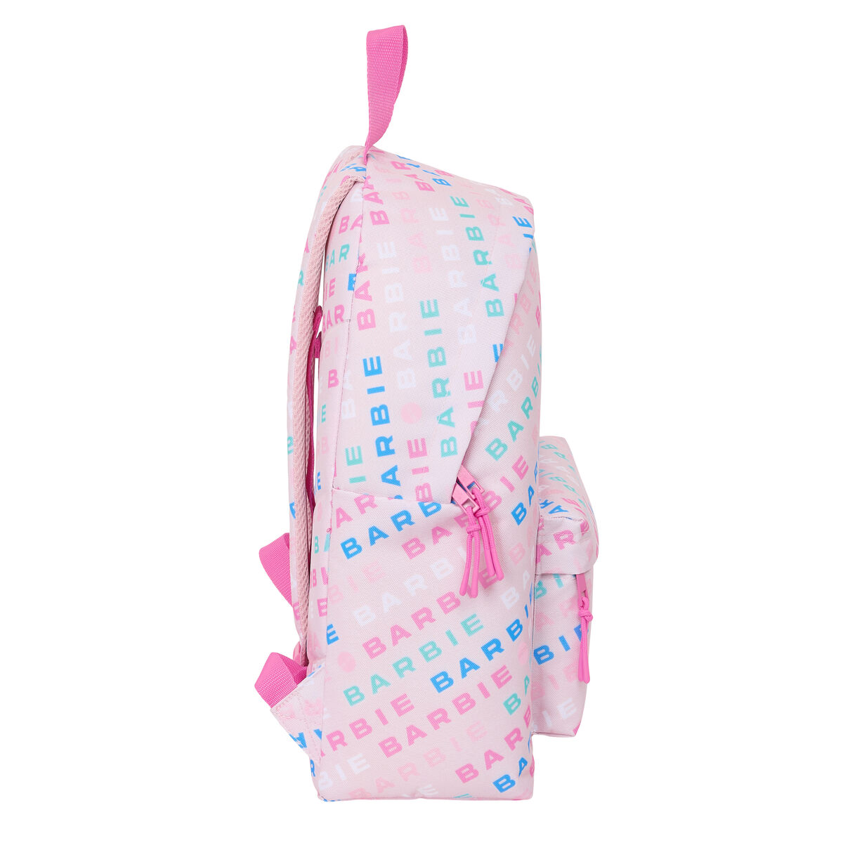 Skolryggsäck Barbie Logomania Ljusrosa 33 x 42 x 15 cm - 3