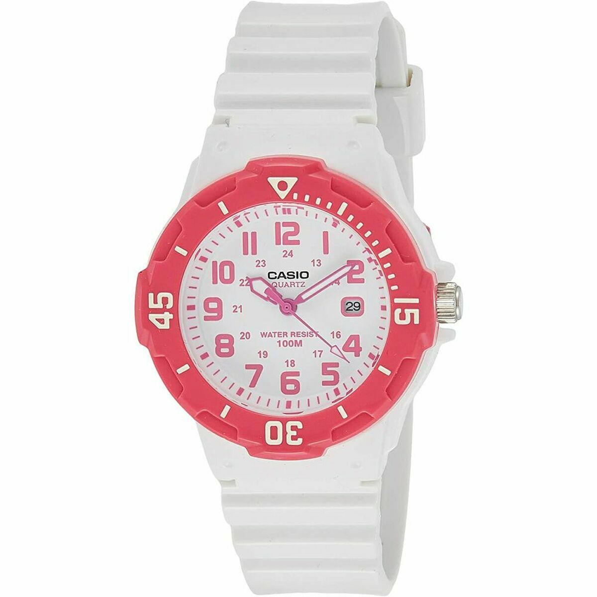 Damklocka Casio LADY DIVER - WHITE (Ø 34 mm)