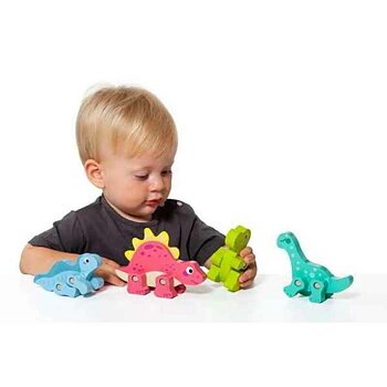 Set med dinosaurier Moltó 21295 4 Delar