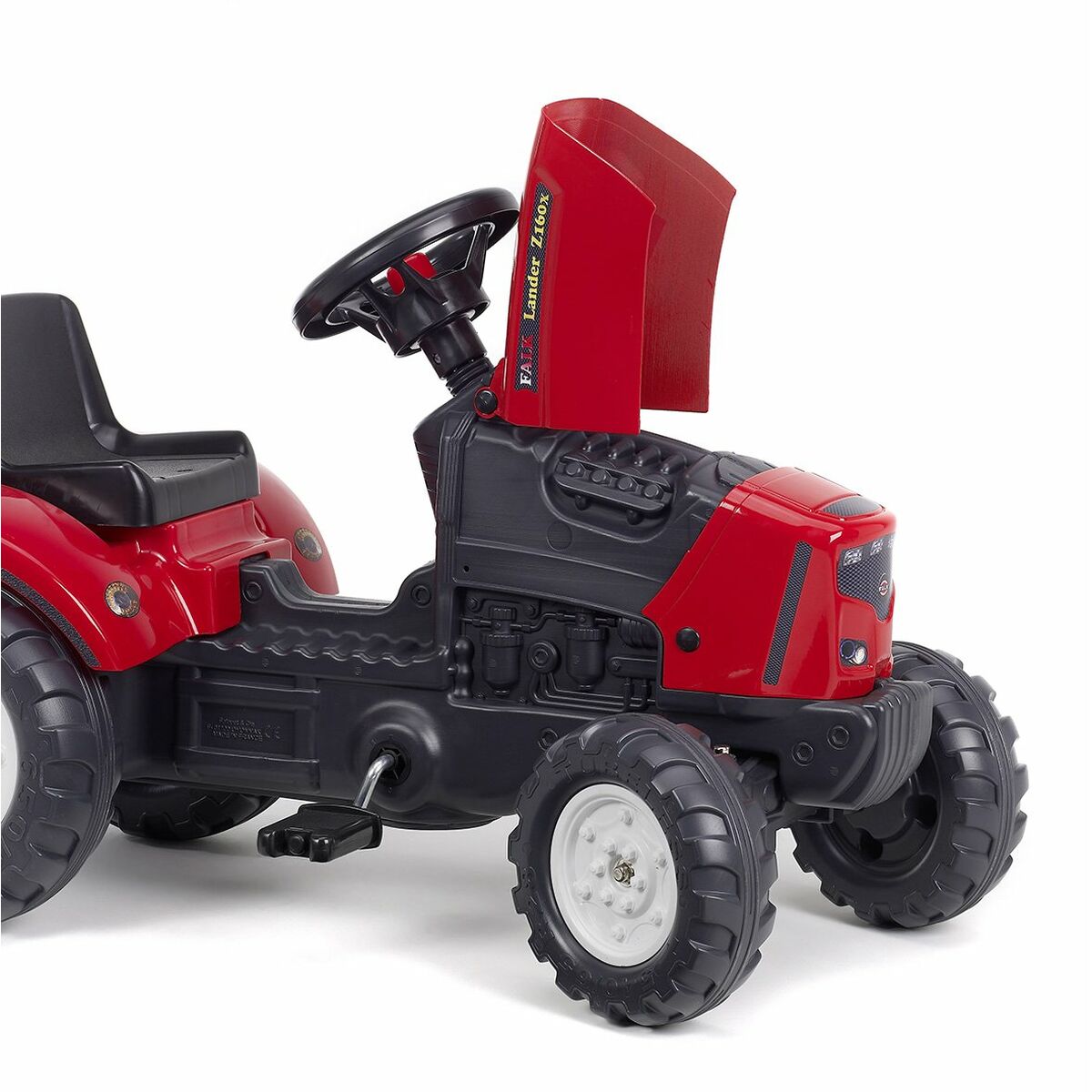 Pedaltraktor Falk Lander Z160X Röd - 3