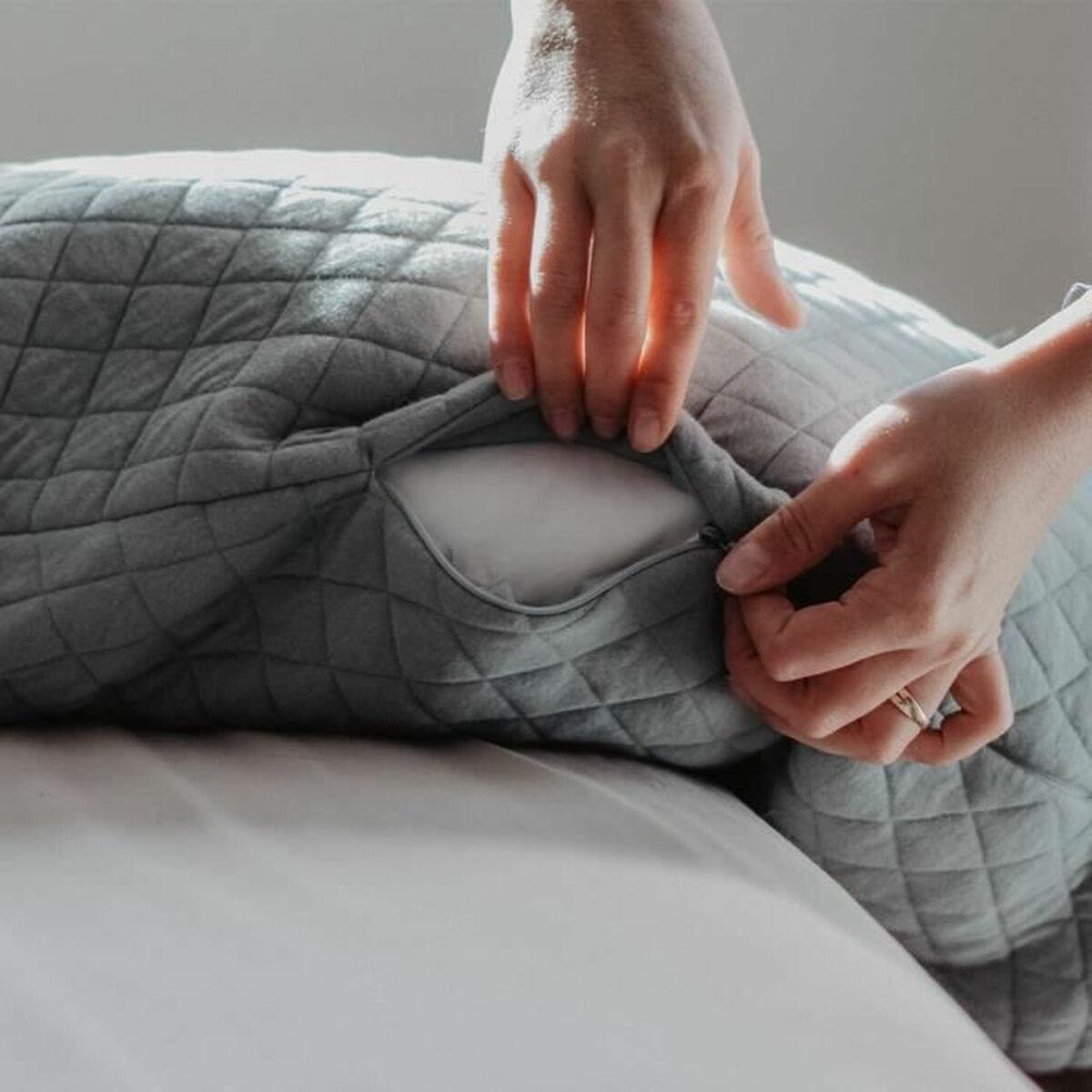 Breastfeeding Cushion Béaba Grön - 2