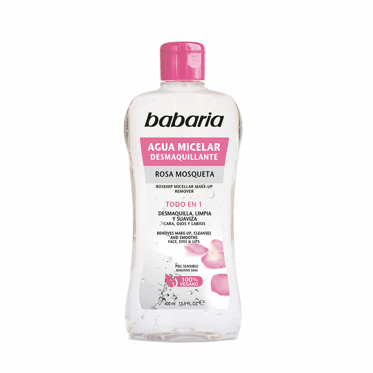 Sminkborttagande micellärt vatten Babaria 400 ml Nypon - 2