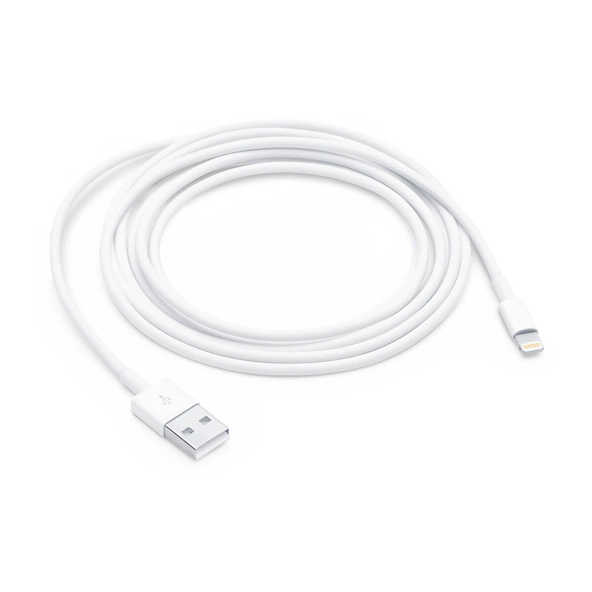 Kabel USB till Lightning Apple MXLY2ZM/A Vit 1 m