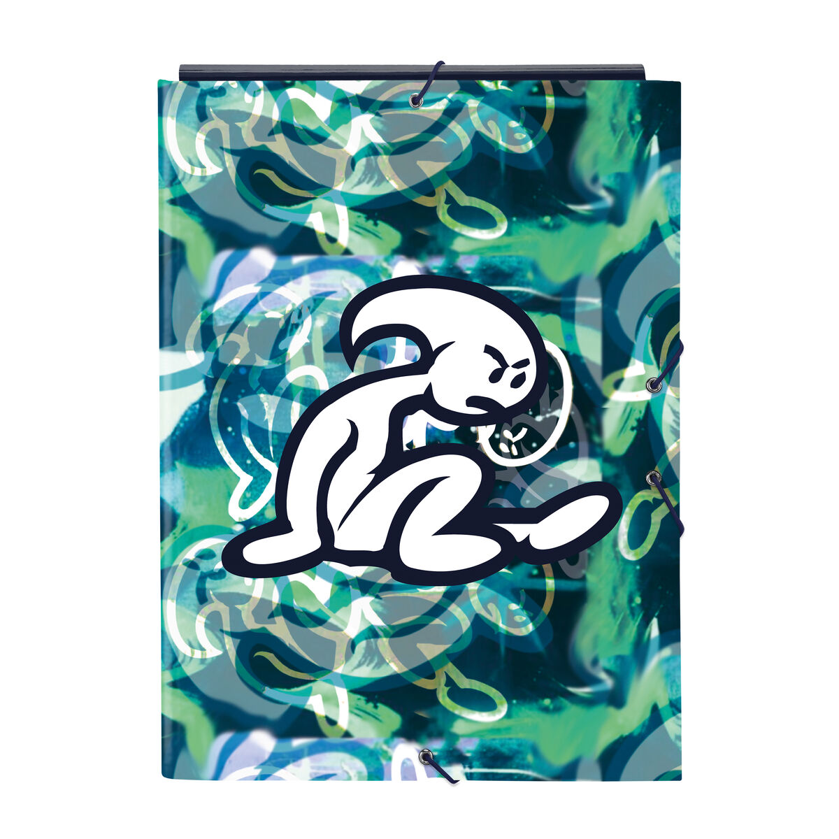Ringpärm El Niño Kook Marinblå A4 26 x 33.5 x 2.5 cm