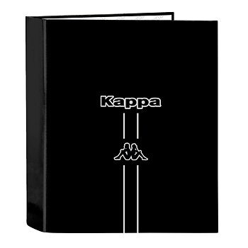 Ringpärm Kappa Dark Svart A4 27 x 33 x 6 cm