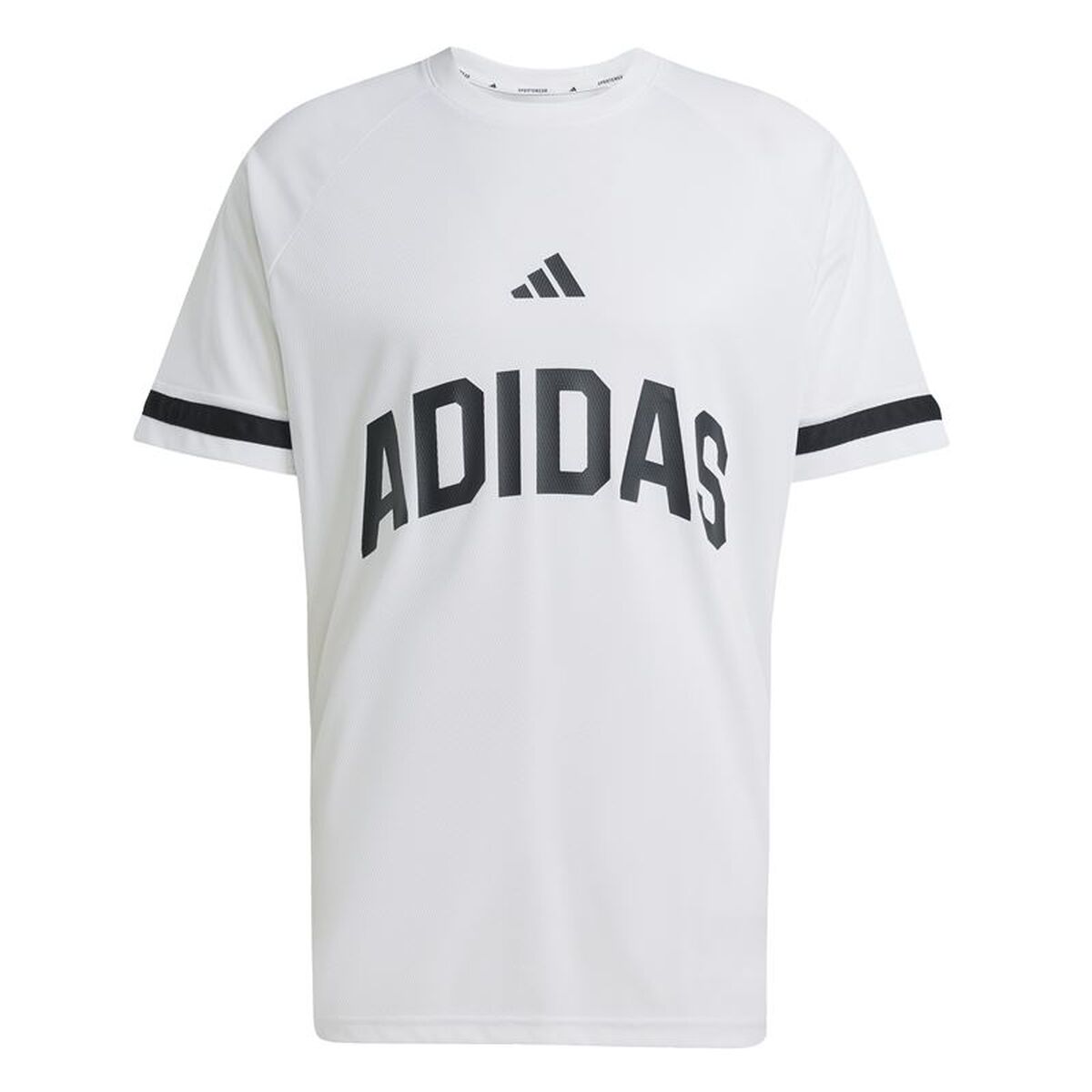 T-shirt med kortärm Herr Adidas Us Sport Vit