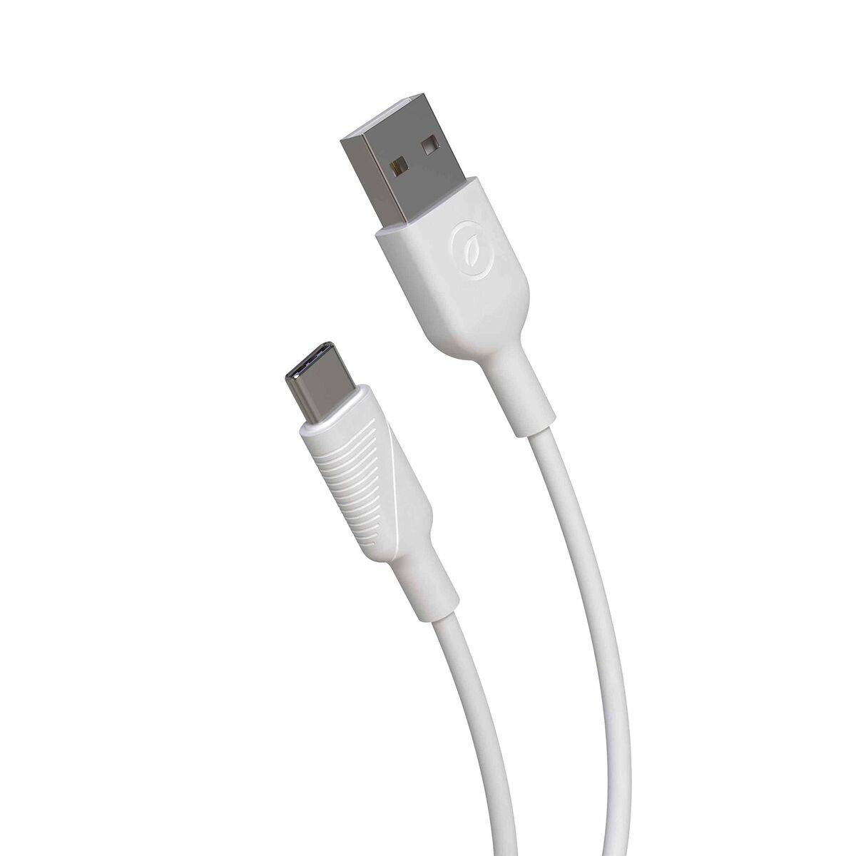 USB A till USB-C Kabel Muvit Vit 3 m