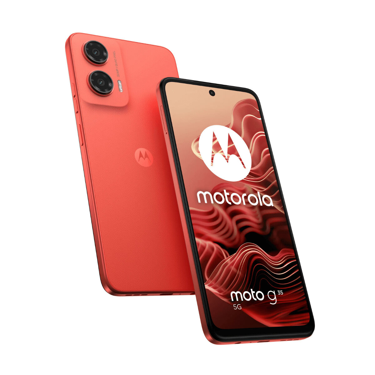 Smartphone Motorola G35 5G 6,72" Octa Core 8 GB RAM 256 GB Röd
