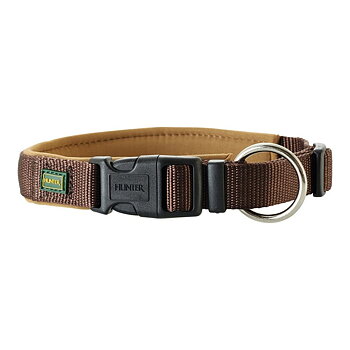 Hundhalsband Hunter Neopren Vario Brun (45-50 cm)