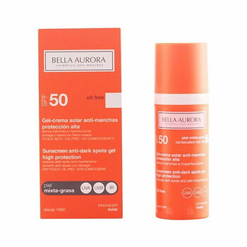 Solkräm som Motverkar Bruna Fläckar Bella Aurora Bella Aurora Solar Spf 50 50 ml