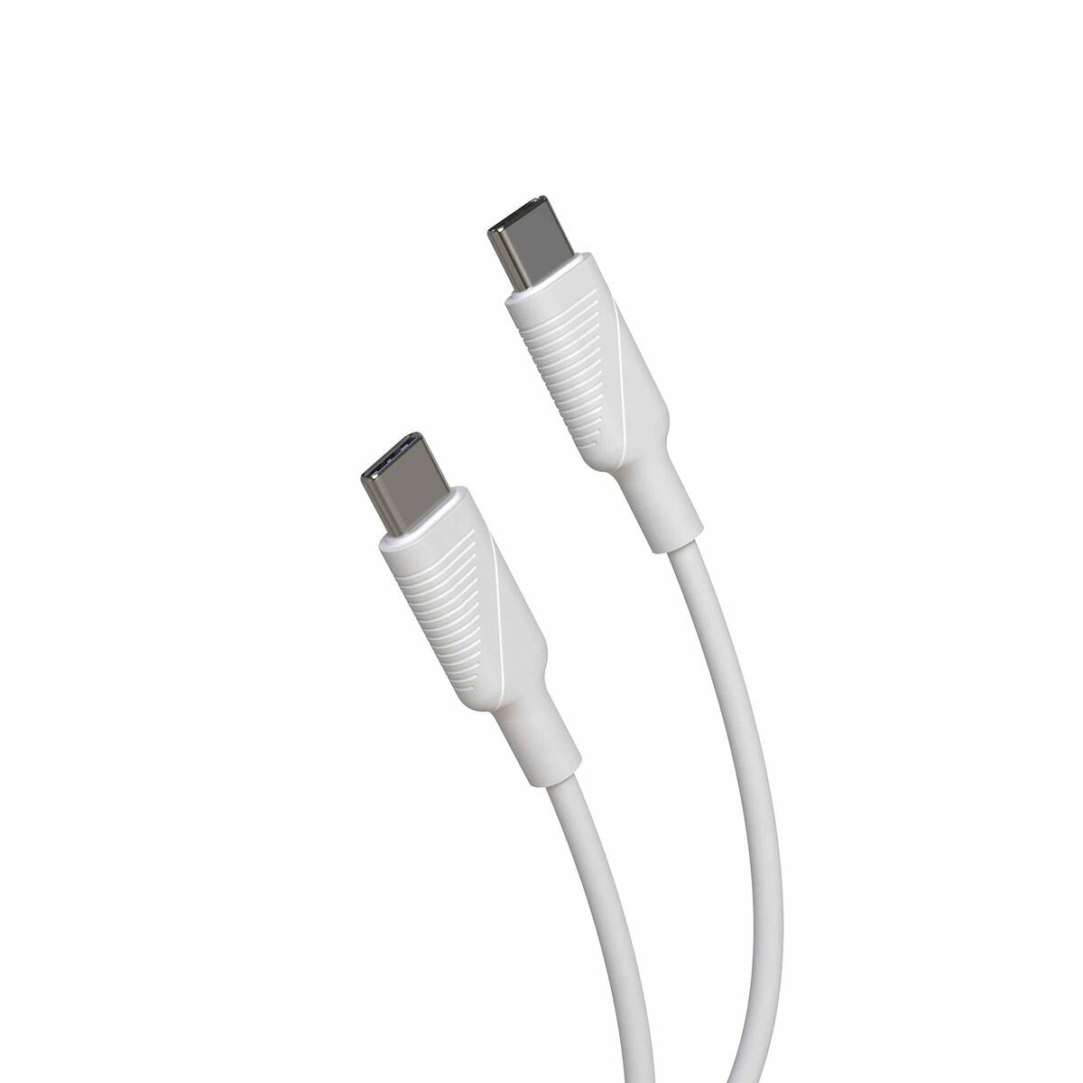 USB-C-kabel Muvit MCUSC0008 Vit 1,2 m - 2