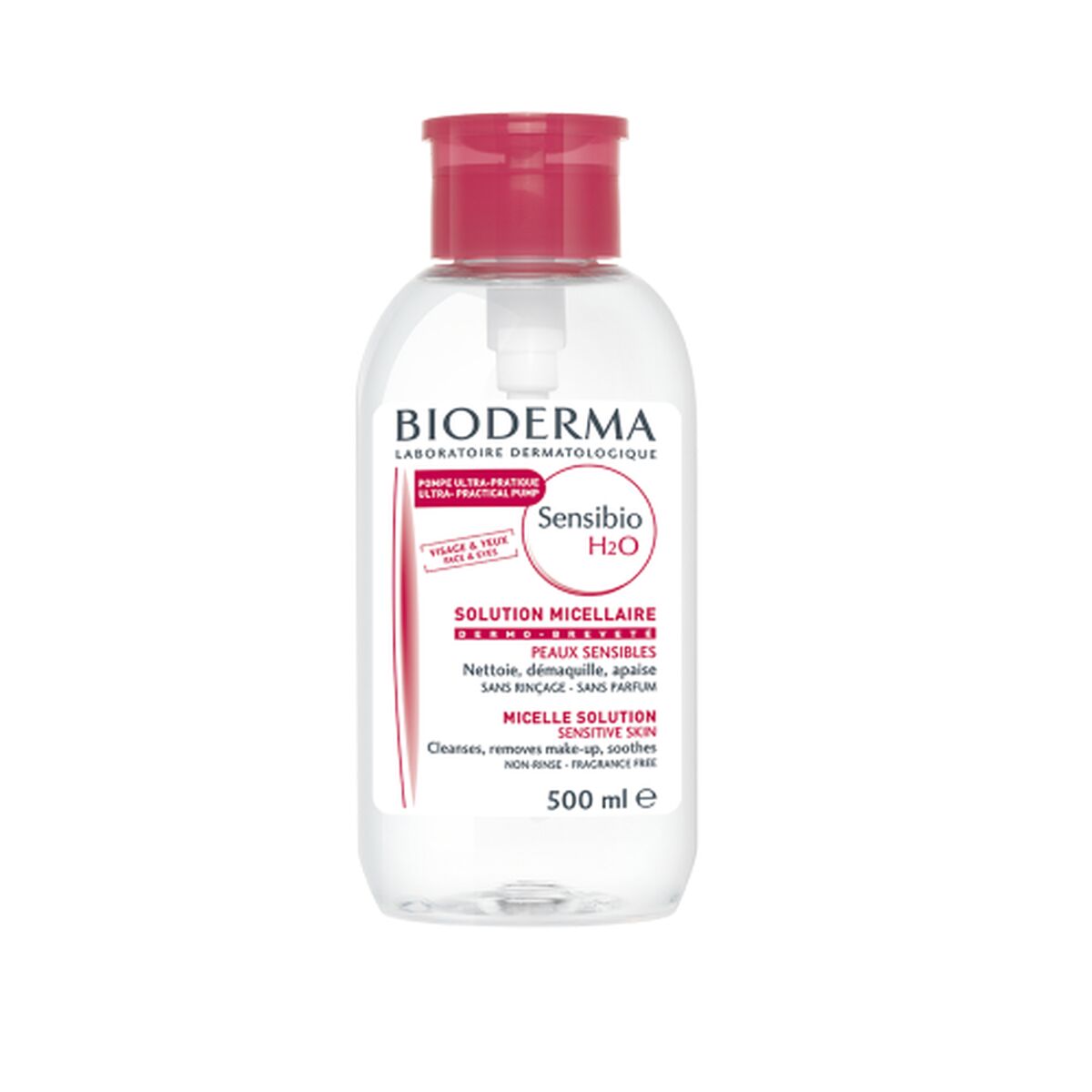 Ansiktssminkremover Bioderma Sensibio 500 ml - 2