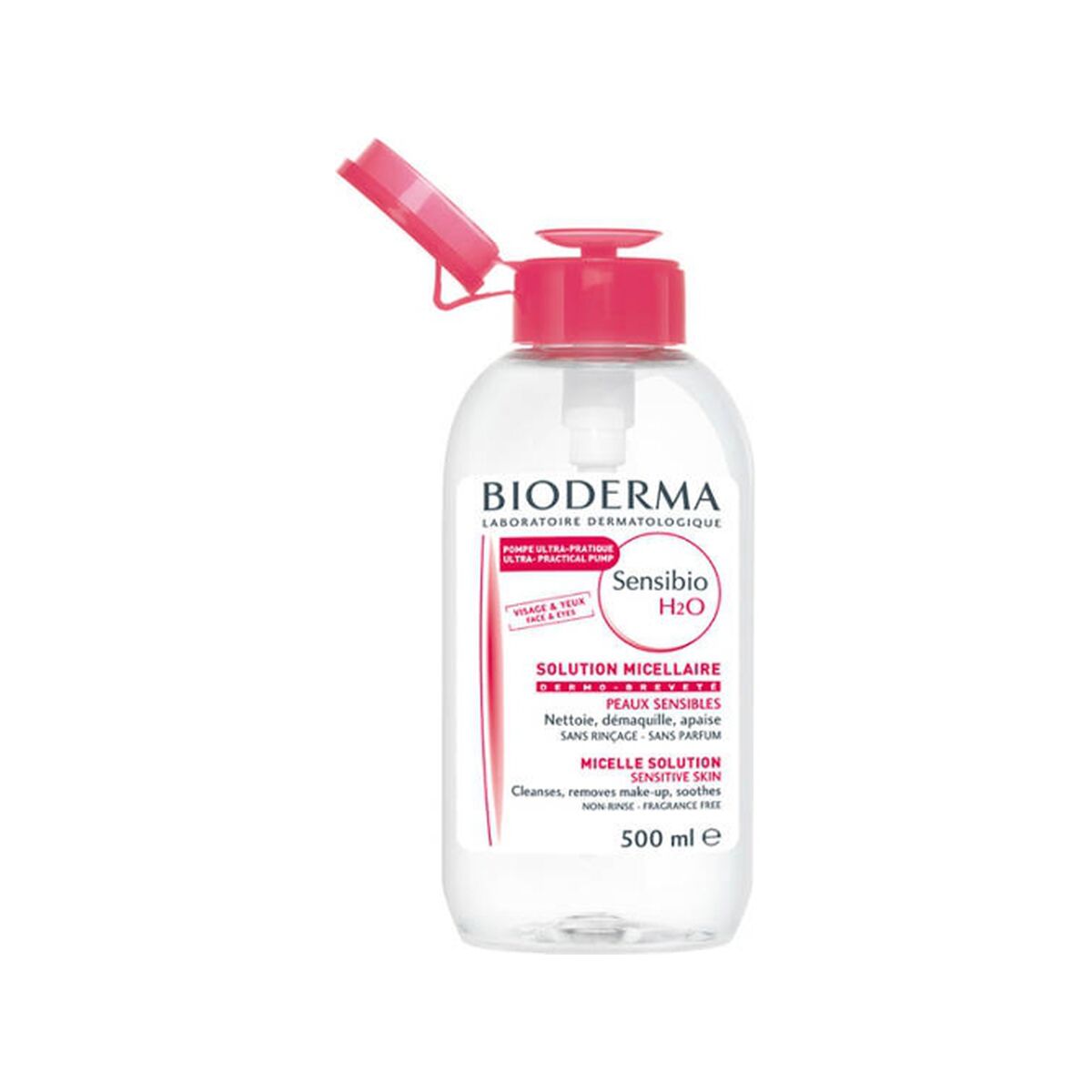 Ansiktssminkremover Bioderma Sensibio 500 ml - 3