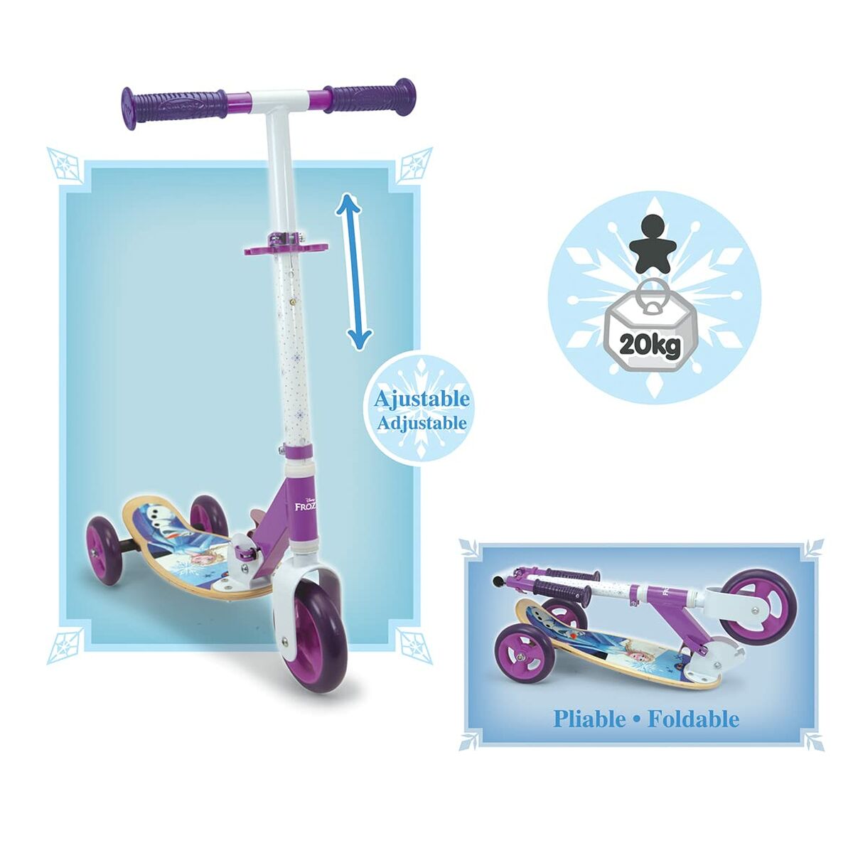 Sparkcykel Smoby Frozen - 2