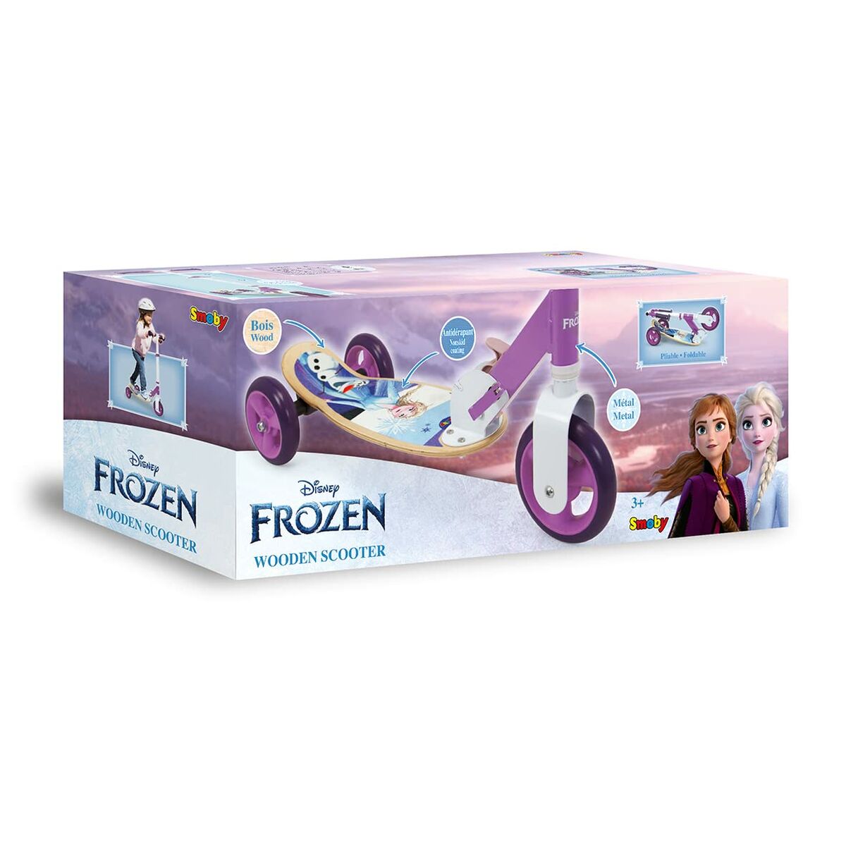 Sparkcykel Smoby Frozen - 3