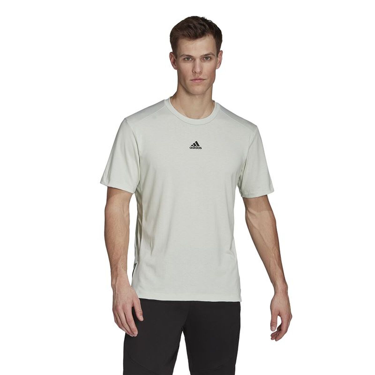 T-shirt med kortärm Herr Adidas Aeroready - 2
