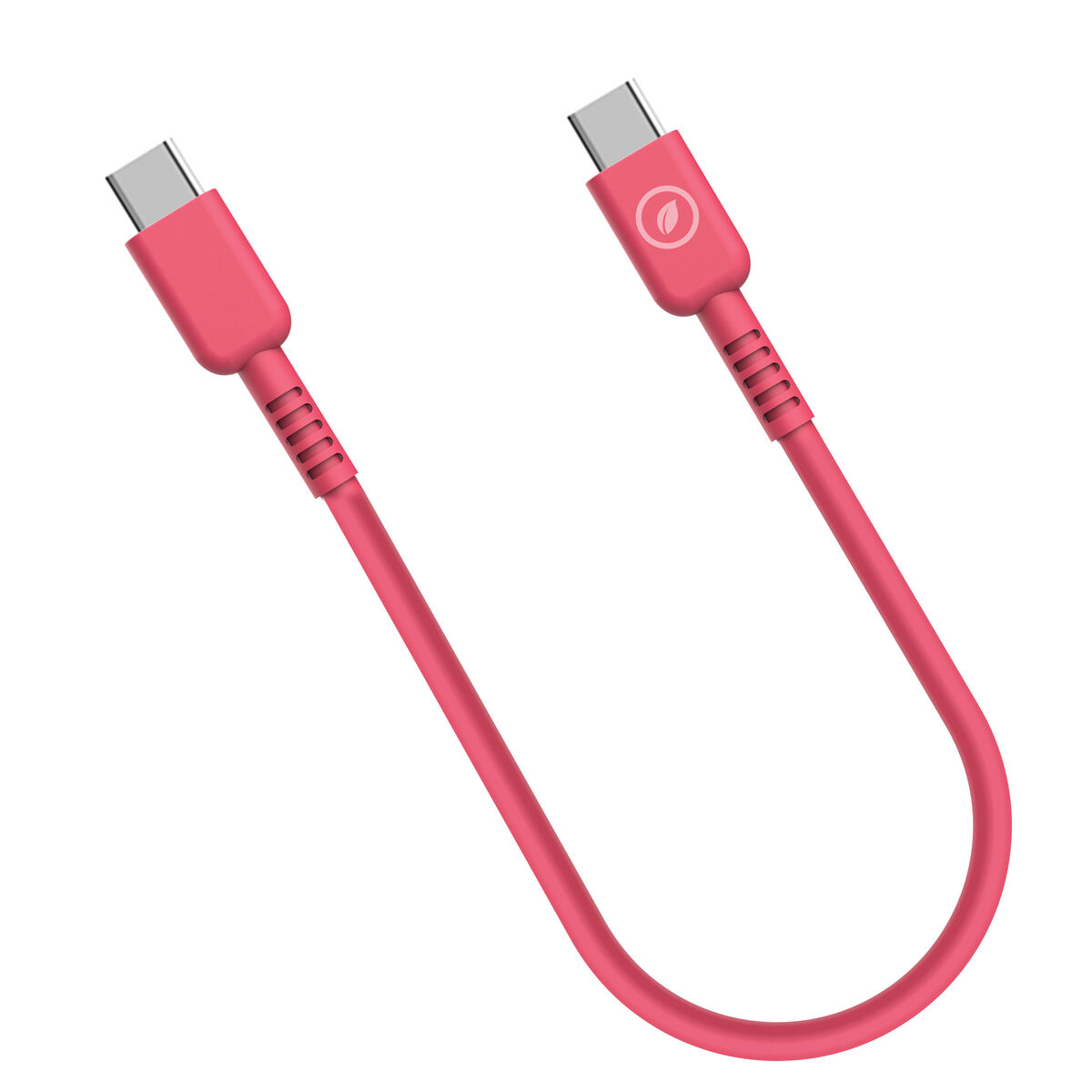 USB-C till USB-C Kabel Muvit for Change Magenta 0,2 m