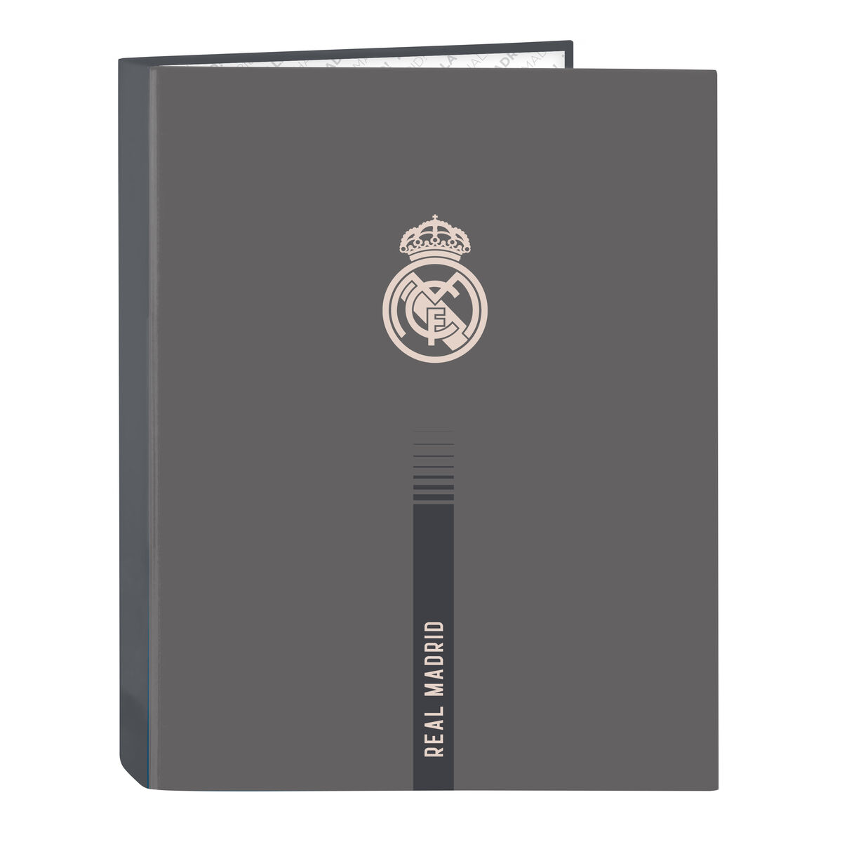 Ringpärm Real Madrid C.F. Grå A4 26.5 x 33 x 4 cm