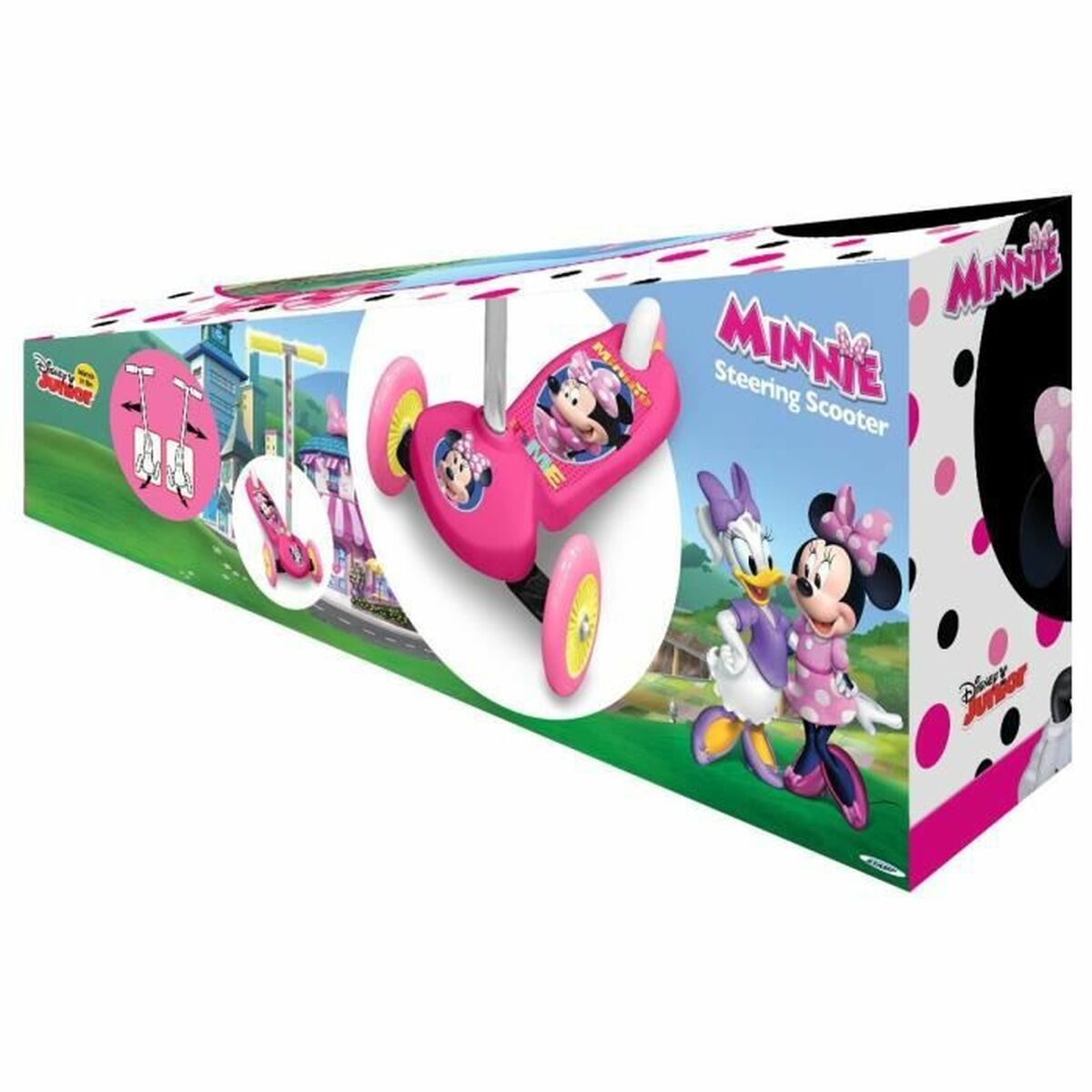 Sparkcykel Minnie Mouse Barn Rosa Hjul x 3 One size - 3