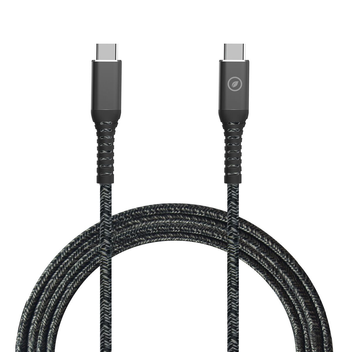 USB-C till USB-C Kabel Muvit for Change Svart 1,2 m