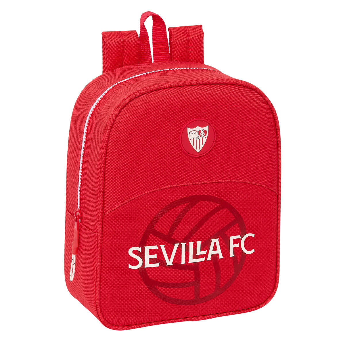 Skolryggsäck Sevilla Fútbol Club Röd 22 x 27 x 10 cm