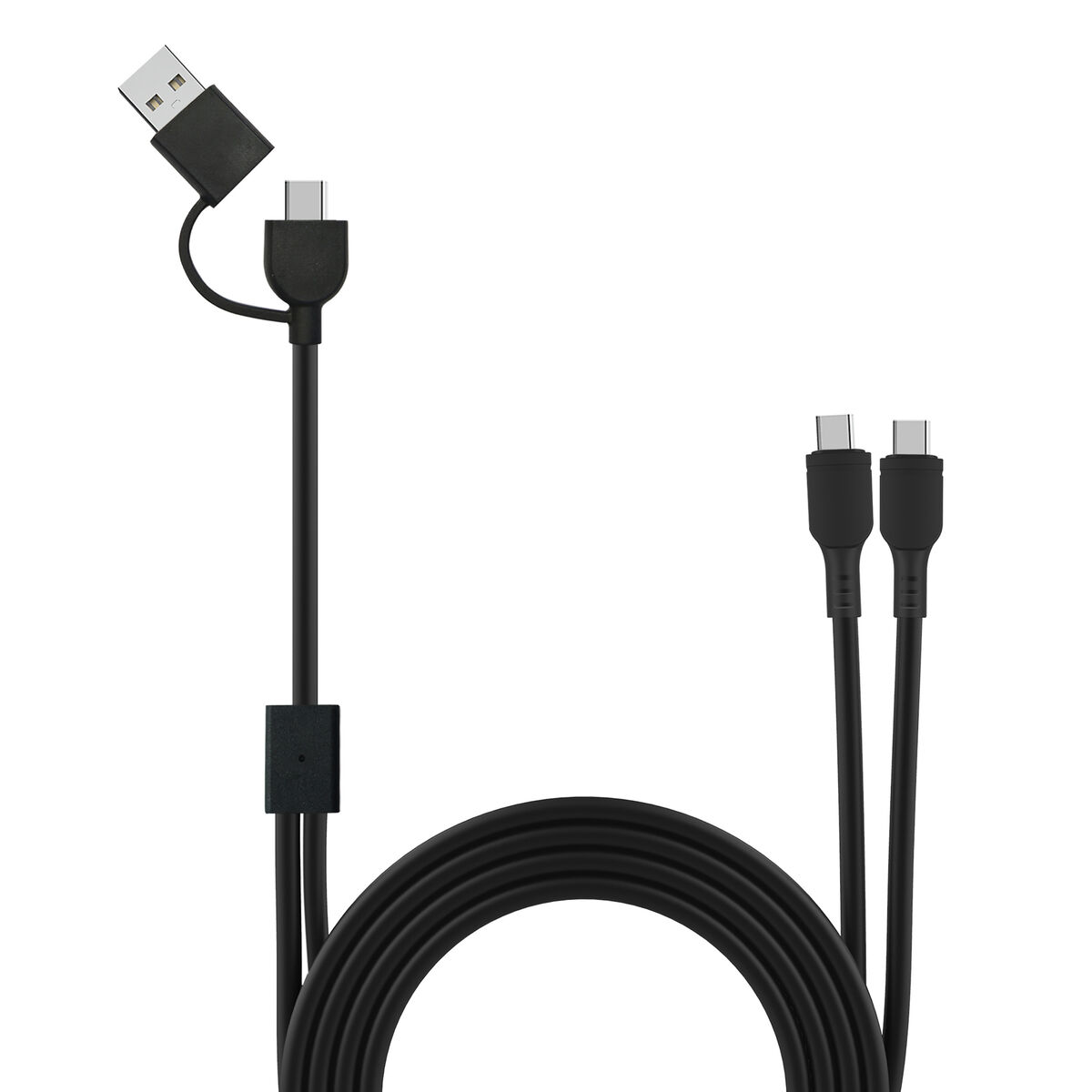 USB-C-kabel Muvit for Change Svart