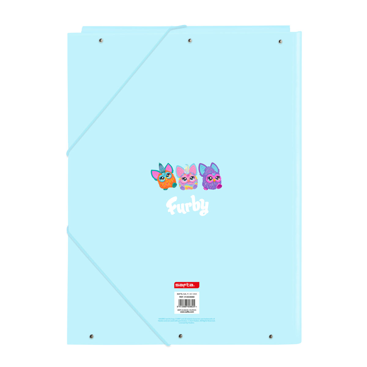 Folder Furby Himmelsblå A4 - 2