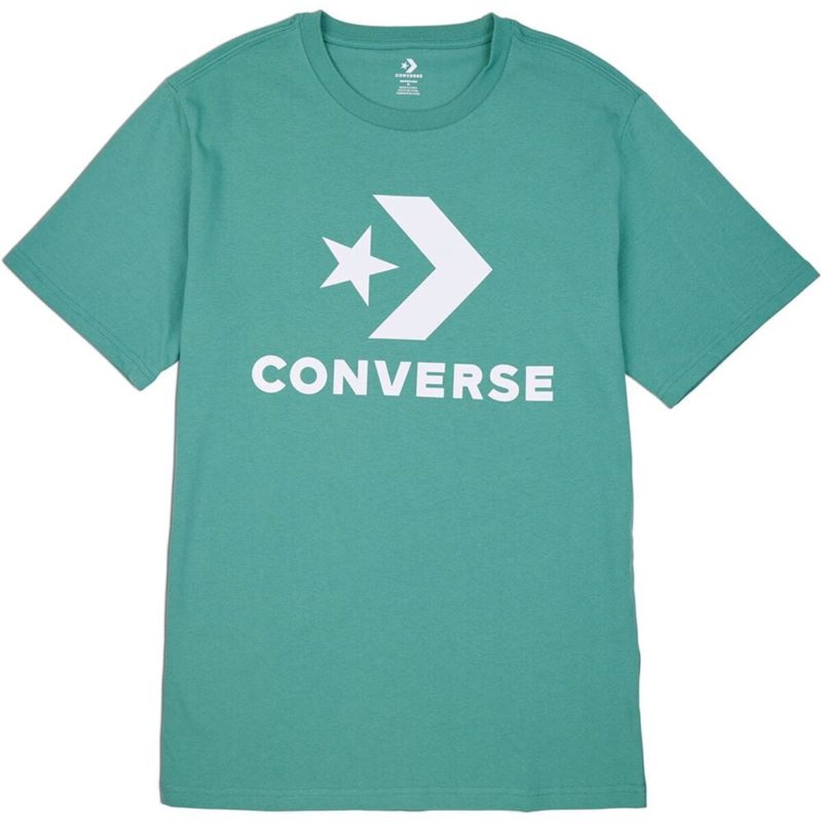 T-shirt med kortärm Herr Converse 10025458-A04 Aquamarine (2XS)